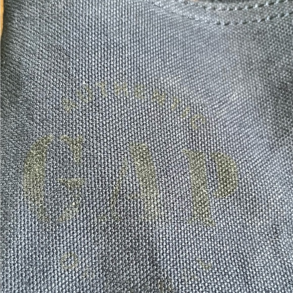 GAP tote. Navy with striped. Heavy duty. Unisex. - Picture 5 of 14